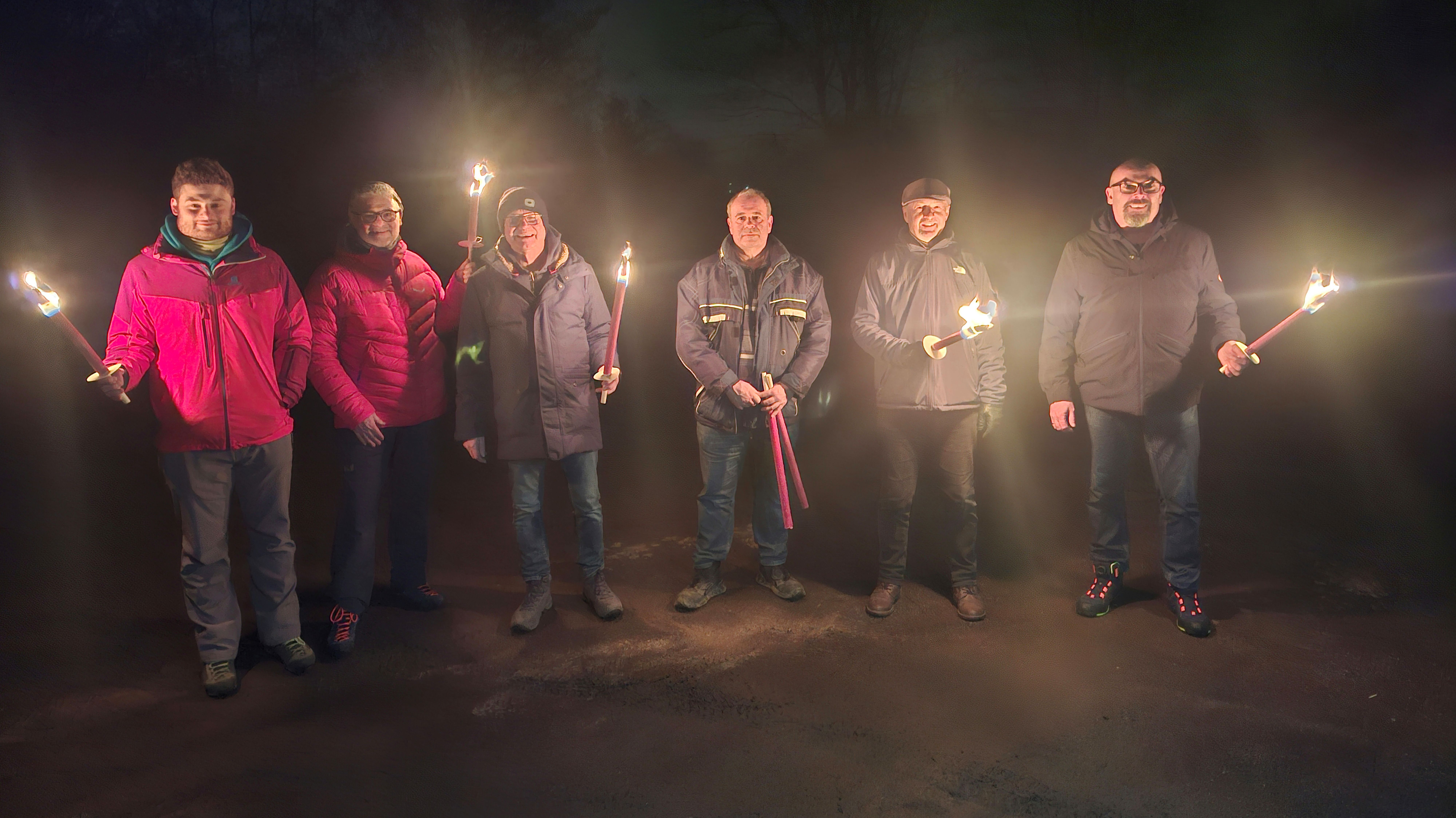 Fackelwanderung der Männer